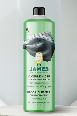 James Vloerreiniger Snel Droog