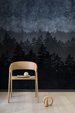 Borastapeter Graphic World Nordic Night 8845
