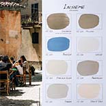 Carte Colori Insieme Kalkverf | Handgeschilderde kleurenkaart