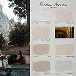 Carte Colori Bianco Antico Kalkverf | Handgeschilderde kleurenkaart