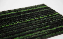 Droogloopmat groen (op maat)