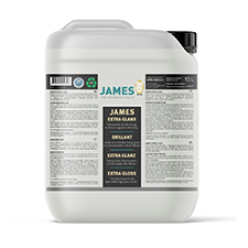 James Extra Glans | PVC Vloer Polish | Hoogglanzende en transparante beschermlaag | 10 Liter