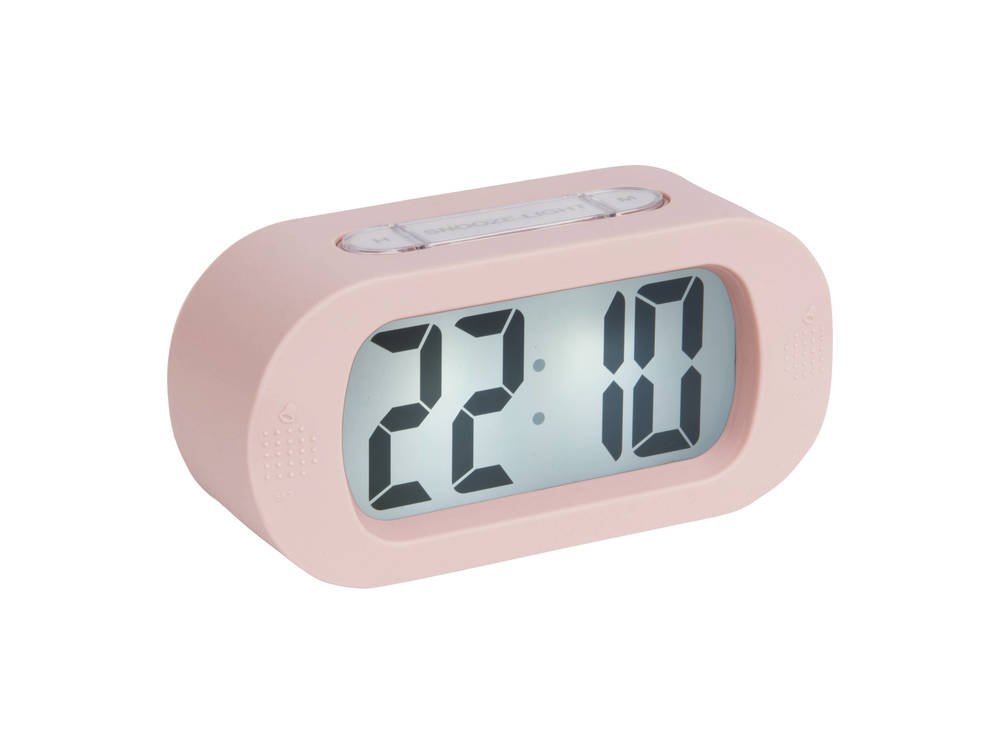 Karlsson - Klok, wekker Gummy - Silicone - Groen - H 7 x B 14 x D 5 cm