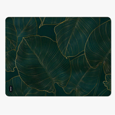 Mótif Botanique - Groene vloerbeschermer met bladeren patroon