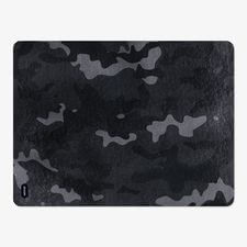 Mótif Camouflage Anthracite - Antraciete vloerbeschermer met camouflage patroon