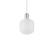 Normann Copenhagen Amp - Hanglamp Small - Mat Wit - H 17 x Ø 14 cm