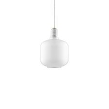 Normann Copenhagen Amp - Hanglamp Small - Wit Wit - H 17 x Ø 14 cm