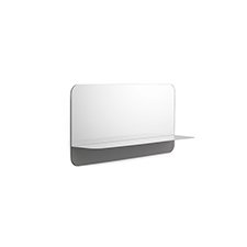 Normann Copenhagen Horizon - Horizontale spiegel - Grijs - H 40 x L 80 x D 17 cm