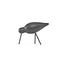 Normann Copenhagen Shorebird - Houten vogel Zwart-Zwart