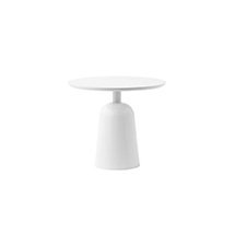 Normann Copenhagen Turn Table - Bijzettafel Verstelbaar Warmgrijs - H 41,5 x W 64 x Ø 55 cm