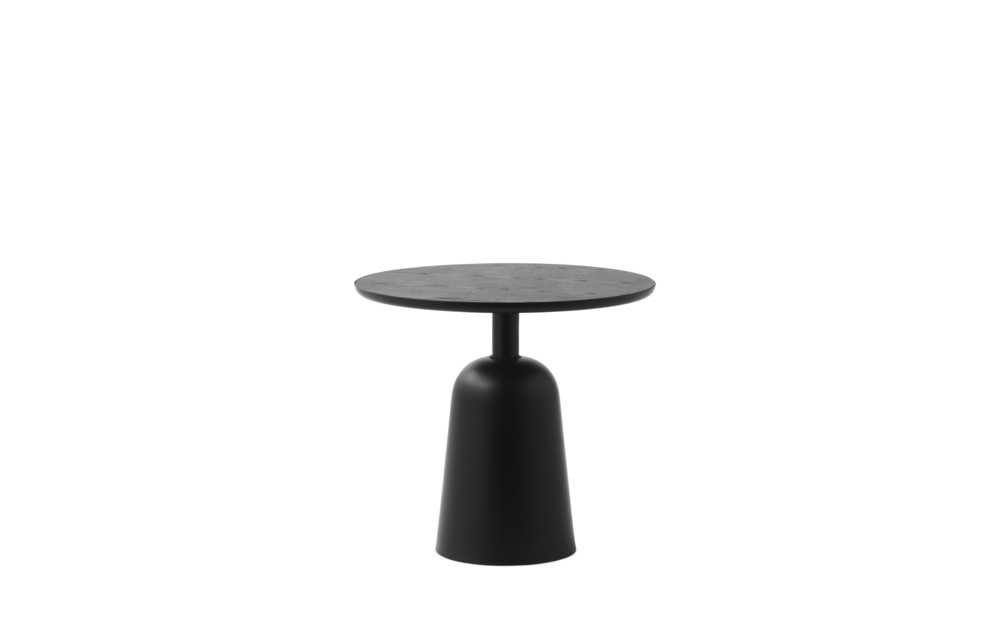 Normann Copenhagen Turn Table - Bijzettafel Verstelbaar Zwart - H 41,5 x W 64 x Ø 55 cm 1
