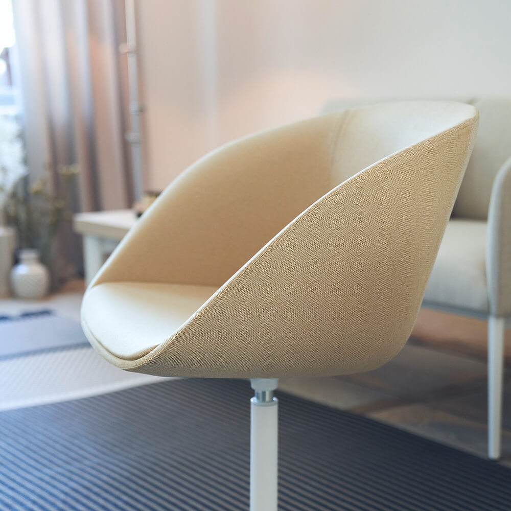 Sedus on spot cosy | Ergonomische Thuiswerk fauteuil | Beige