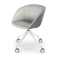 Sedus on spot cosy | Ergonomische Thuiswerk fauteuil | Lichtgrijs